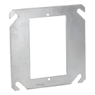 Sobretapa Plana / 4 in x 4 in / Acero Galvanizado / UL Listed / Resistente al Fuego
