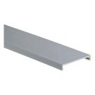 Tapa para Canaleta Ranurada / 0.75 in / 6 ft / 1.83 m / Gris Claro