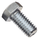 Tornillo Máquina / Grado 2 UNC / Galvanizado Electrolítico / 1/2\" x 1\" (12.7 x 25 mm)