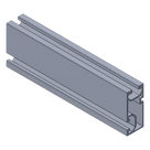 Riel de Aluminio para Montaje Fotovoltaico / Serie 6000 / 4.72 m (15.5 ft) / 3.74 kg por Pieza / Compatible con Techos Planos e Inclinados