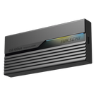 Carcasa SSD M.2 NVMe / USB4.0 Type-C 40 Gbps / ASUS Aura RGB / Chip ASM2464 / Aluminio / 4 TB