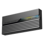 Carcasa para SSD M.2 NVMe / USB4.0 Type-C 40 Gbps / ASUS Aura RGB / Chip ASM2464 / 2242 2260 2280 / Aleación de Aluminio