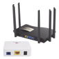 Kit 2 ONU Bridge V-Sol, Dual GPON/EPON con Router Home Mesh Ideal para distribuciones WISP de mayor cobertura Wi-Fi en Hogares y Oficinas