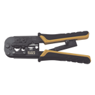 Pinza Ponchadora / RJ22-RJ11/RJ12-RJ45 / Acero Alto Carbono / Corta-Pela-Poncha / UTP-STP