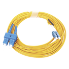 Jumper de Fibra Óptica / Monomodo 9/125 / LC/UPC-SC/UPC / Dúplex / PVC 2.0 mm / 5 m (16.40 pies)