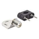 Soporte para Antenas Marinas / Adaptadores de Nylon / Rieles Cuadrados o Redondos / 22 mm, 25 mm y 32 mm / Acero Inoxidable