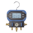 Manifold Digital / 2 Válvulas / Sensor Alta Precisión / LCD Retroiluminada / Rango -14 a 800 psi (55 bar) / 40+ Refrigerantes / Anti-Caídas