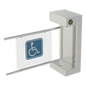 Torniquete De Cortesía Motorizado / Acabado En Acero Inoxidable Con Hoja de Acrílico / Bidireccional / Compatible con Cualquier Control De Acceso de Contacto Seco