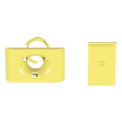 Accesorio de Salida a Tubo / 1.5 in (38 mm) / Canaletas 4x4, 6x4, 12x4 / Color Amarillo / PC/ABS / Telcordia GR-63-CORE