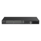 Switch PoE+ Smart / 24 Puertos Gigabit / 370W / 2 SFP 1Gb / 56 Gbps / 41.66 Mpps