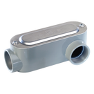 Caja de Registro Ovalada / Roscada Tipo LL / 3/4\" (19.05 mm) / Aluminio Diecast / Certificación UL-CSA
