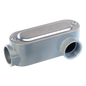Caja Oval Roscada tipo LL de 3/4\" (19.05 mm) / Incluye tapa y tornillos.