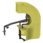 Bajada Para Canaleta FiberRunner™, Uso con Medidas 4x4, 6X4, 12X4, o 24X12, Con Reducción a 2X2, Color Amarillo