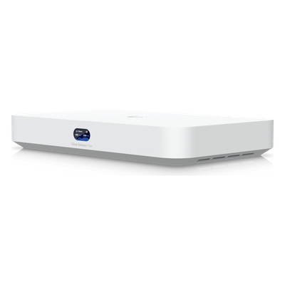 UCG Fiber Cloud Gateway de 10G de Escritorio con Switch Integrado de 4 Puertos 2.5 GbE y 1 Puerto 10G SFP+, Compatibilidad Total con Full Stack UniFi