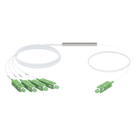 Divisor Óptico PLC / 1x4 / SC/APC / Pérdida ≤7.4 dB / GPON / Rango 1260-1650 nm / -40 a 85 °C