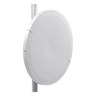 Antena Parabólica Direccional / 29 dBi / 4.9 - 6.4 GHz / Doble Polarización V/H / Plato Profundo 800 mm / Guía de Onda / Soporte Acero Inoxidable