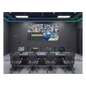 Kit Videowall 2x2 / 4 Pantallas 55\" Full HD / Decodificador 16CH 4K / Base de Piso / Hikvision