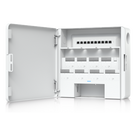 Concentrador de Acceso Empresarial / Control de 8 Puertas / 8 Puertos PoE / Respaldo de Batería 32-48 VCC / Carcasa de Acero y Policarbonato
