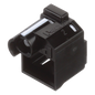 Kit de 10 Dispositivos Recubiertos para Impedir Desconexión de Plug RJ45, Color Negro, Incluye Herramienta para Instalar/Retirar