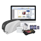 Impresora de Tarjetas PVC / Una Cara / Velocidad 23 seg/tarjeta / Impresión UV / SmartMark / Ethernet Opcional