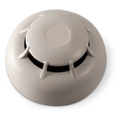 Detector de Humo Óptico / 4 Sensibilidades Programables 0.08-0.15 dB/m / Muestreo Cada 4 s / Compensación Automática de Suciedad / IP43 / Consumo Ultra Bajo 90 µA