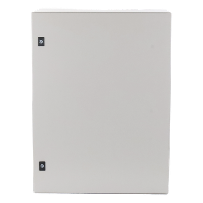 Gabinete de Acero, Nema 4 -IP 65 de 60 x 80 x 30 cm con Platina.