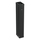 Organizador de Cable Vertical Doble / 45 Espacios Rack 19\" / 12in (304.8 mm) Ancho / Tapas de Acero / Dedos ABS / Push-to-Close / 2 y 4 Postes