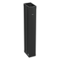 Organizador Vertical PatchRunner™, Doble (Frontal y Posterior), Para Rack Abierto de 45 Unidades, 12in de Ancho, Color Negro