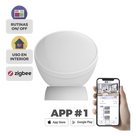 Sensor de Movimiento PIR / Inmunidad para Mascotas / Zigbee 3.0 / Alcance 7 m (23 ft) / Batería 3 Años / Ángulo 360°