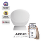 Sensor de Movimiento PIR Inteligente / Inalámbrico / Compatible con HUB CS-A3 / Cuenta con Inmunidad para Mascotas / Protocolo Zigbee