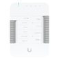 UniFi Access Hub Door, puede conectar 2 lectores y 2 cámaras (no incluidos) para controlar solo una puerta / 2 terminales AUX y 4 entradas adicionales (sensores y botones) POE 802.3bt no incluido