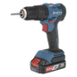 Rotomartillo Inalámbrico 20V / Motor Brushless / Broquero 1/2 in / 50 Nm Par de Apriete / 2 Baterías 2.0Ah con Cargador y Maletín