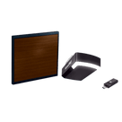 KIT COMPLETO Incluye /Puerta D/ Garage / APDOORB 12x7 Pies / Lisa Linea Central / Imitacion madera / Insulada / Interfase ACCESSWIFI / Motor FS1000M / 1/2HP / Fuerte/Silencioso/Luz LED/Motor DC .