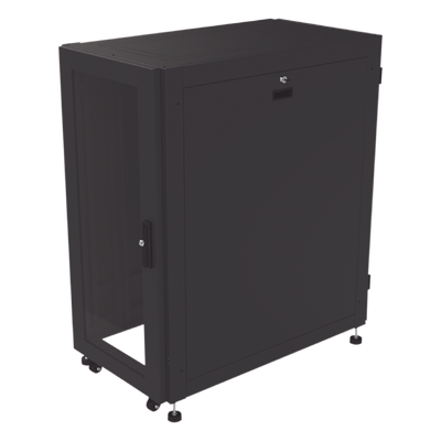 Gabinete Profesional para Telecomunicaciones de 24UR, 600 mm de Ancho x 1000 mm de Profundidad, Se envía el Gabinete Armado.