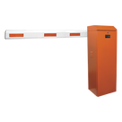Kit de Barrera Vehicular Izquierda Color Naranja y Brazo de 3 m