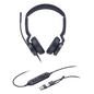 Diadema Alámbrica Yealink UH46 Dual USB-C/A Certificada con Microsoft Teams