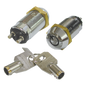 Interruptor de Llave Tubular / Diseño \"See-Saw'\"Anti retorcimiento / Carcasa de Aleación de Zinc Cromado / Contactos Plateados con Tratamiento Anti-Sulfuración / Base de Bachelita / Terminales Re