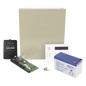 Kit de panel de alarma con teclado alfanumérico, batería de respaldo, transformador y gabinete