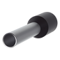 Ferrule Aislado PAN-TERM para Cable 16 AWG, Largo 16.5mm, DIN Color Negro. Paquete 500 Piezas