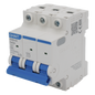 Pastilla para Riel Din, 3 Polos, 40 Amp, Vca:110/415v, 6kA, Catálogo: NXB633PD40.