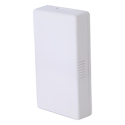 Módulo de relevador inalámbrico con dos relés SPDT para activar sirenas o indicadores remotos, compatible con paneles LYNX