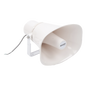 Altavoz para Exterior | Tipo Trompeta | 15-30W | 70/100V | IP66 | Material ABS | Bracket de Metal