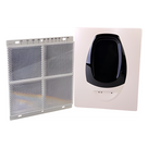 Detector de Humo por Haz Reflejado / Cobertura 18 m (59.1 ft) x 70 m (229.7 ft) / Alcance 100 m (328.1 ft) / 4 Hilos / Reflector de 8 Pulgadas
