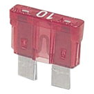 Fusible Automotriz / 10A / 32V DC / 19 x 8.7 mm / Tipo Clavija