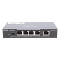 Switch Administrable PoE con 5 puertos Gigabit, 4 PoE 802.3af/at, gestión gratuita desde la nube, 54w