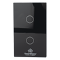 (ZigBee) Apagador switch inalámbrico ZigBee, control de 2 regresos de carga, 110V
