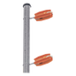 Aislador de Esquina Naranja para Cercos Eléctricos / 18 kV / Resinas Vírgenes / Resistencia 7.5-10.2 kg / Anti UV / 66 mm x 31.6 mm
