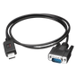 Cable convertidor de datos USB a RS-232 (Serial) para GC02