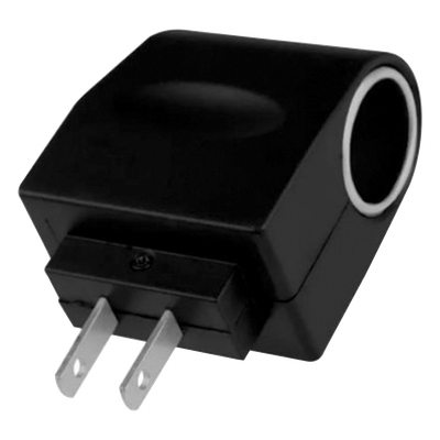 Convertidor de Corriente de 110 / 240 Vca a 12 Vcc / 500 mAh con enchufe para encendedor de cigarrillos.
