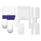 Kit de Alarma Inalámbrica / 48 Zonas / 6 Dispositivos Incluidos / 433 MHz / Batería de Respaldo 12 h / WiFi / IP65